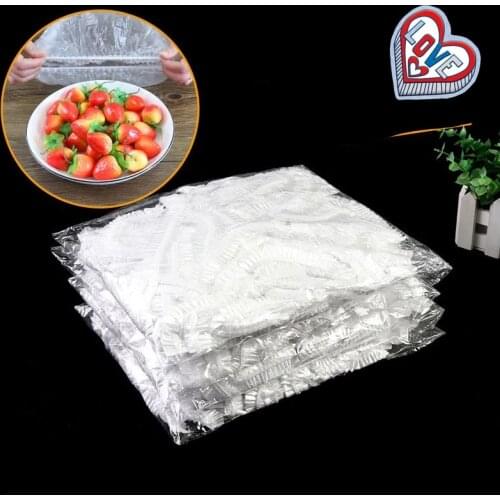 Cling Film Cover Household Refrigerator Food Fruit Preservation Dust-proof Plastic Fresh-keeping Cover Kitchen Use Many Times