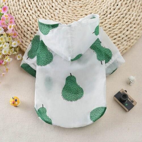 Summer Sun Dog Clothes Print Pet Clothing For Small Medium Dogs Costume Breathable Pet Vest Chihuahua Cat Dog Costume Ropa Perro