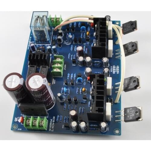 LJM MX100 SANKEN 2SA1186 2SC2837 AUDIO Dual-channel Power Amplifier Board