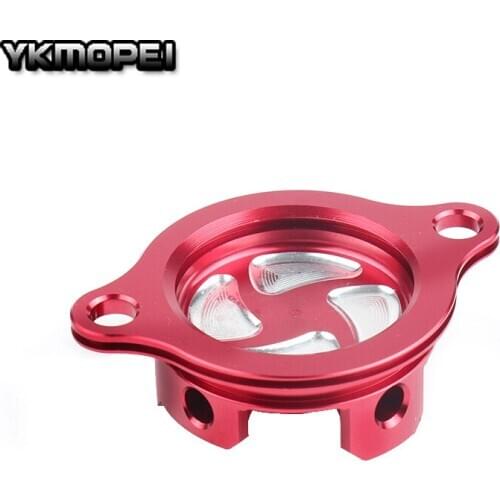 CNC oil filter cleaner cap cover for CRF 250R CRF250R 10-16 Dirt Bike Motocross Motorcycle Free shipping