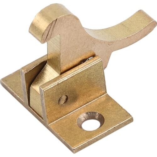 New Antique Copper Bird Buckle Lock Durable Solid Cute Buckle Cabinet Doors and Windows Anti-Theft Security Latch Hardware