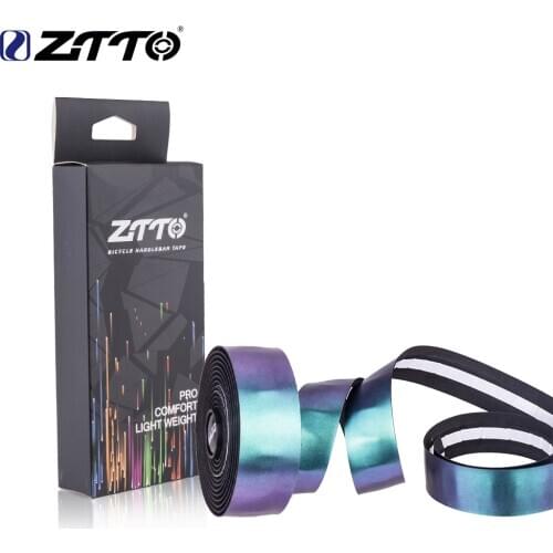 ZTTO NEW Road Bike Bar Tape Handlebar EVA PU Tapes High Quality Durable Shock-Proof High Toughness Bar tape shine dazzle venga