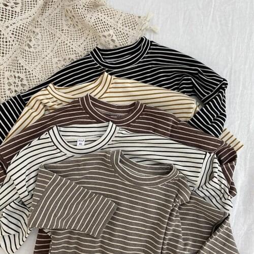 Autumn Cotton Girls T-Shirt Long-sleeve Baby Kids O-neck Bottoming Shirt for Children Clothes New Spring Girl Tops 2021 causal