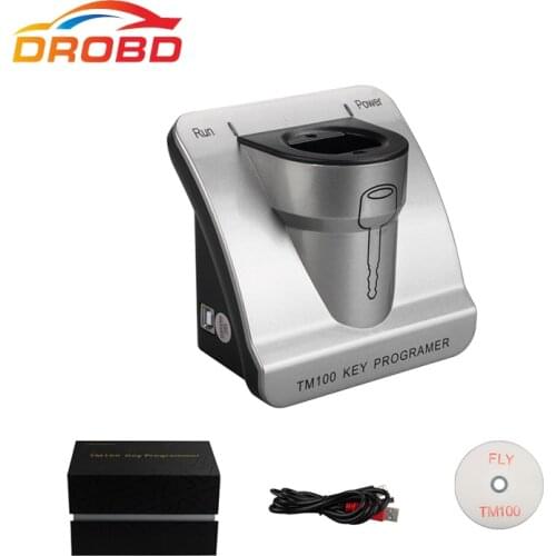 Best Quality V6.05 TM100 Transponder Key Programmer with Basic Module Update Online Car Tool Key Programmer