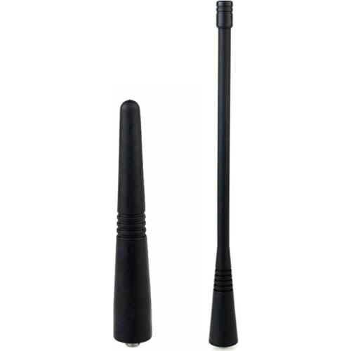 Retail 1Pcs Uhf Antenna & 1Pcs 9 Cm Length Antenna Short Pmae4003 Uhf Stubby Antenna 430-470 Mhz Range for Motorola Gp68 Gp88 Gp