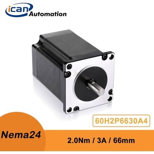 ICAN Nema 24 Stepper Motor Online 2Nm 3A 66mm Step-by-step Milling Motor