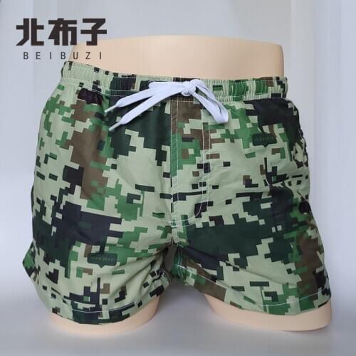 New Brand BEIBUZI Mens Board Shorts Quick Drying Shorts Beach Digital Camo Casual Summer Beach Short Pants Small Boxer