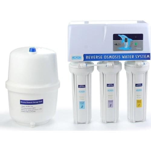 YenvQee Reverse Osmosis System RO Water Filter Machines WIth Ro Membrane Faucet Water Purifier Accessories