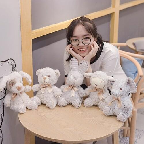 Super Soft Plush Toy Stuffed Animal Bunny Dog Teddy Bear Sheep Elephant Toy