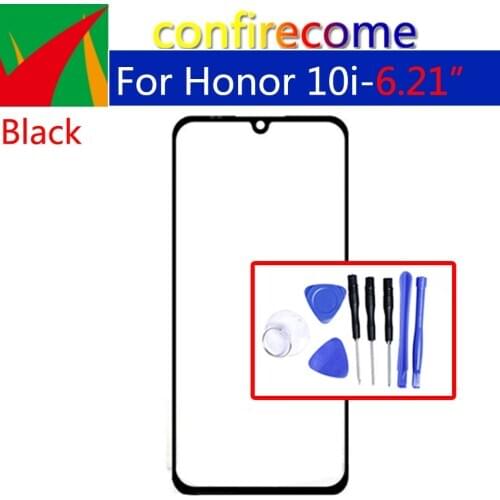 Outer Screen For Huawei Honor 10i HRY-LX1T Front Touch Panel LCD Display Out Glass Cover Lens Phone Repair Replace Parts