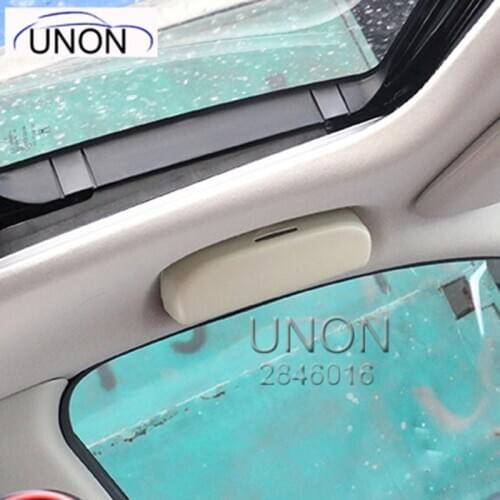 Unon Glasses Case Organizer Box Sunglasses Holder Storage For Honda Hrv Fit Civic Crv Accord