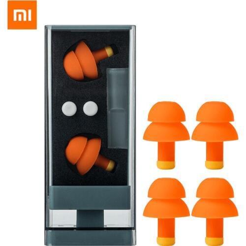 Xiaomi Jordan&Judy Earplugs for Sleep Noise Cancelling Sleeping Earplugs Comfortable Reusable Rebound Ear Plugs Noise Filter