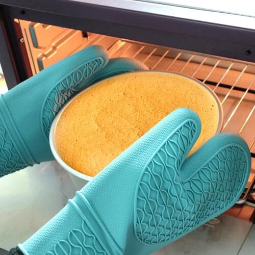 1Pc Non Slip Heat Insulated Glove Mitten Mat Microwave Oven Baking Tool high-temperature resistant Baking Glove Or Pot Pad