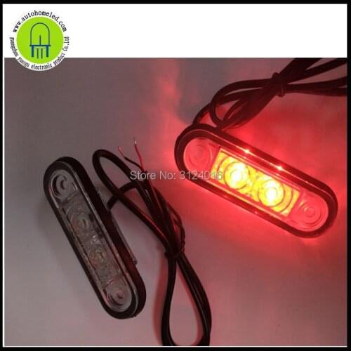 1pc X dahosun Trailer License Plate Light Lamp Bulbs Truck Number Plate Light for Motorcycle Boats Automotive RV 2LEDS