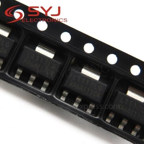 10pcs/lot AZ1117H-ADJ EH11A AZ1117EH-1.8 GH18G REG1117-3.3 BB1117 SPX1117M3-3.3 1117M3 KIA1117-3.3 KIA1117 L1117LG L1117L SOT223