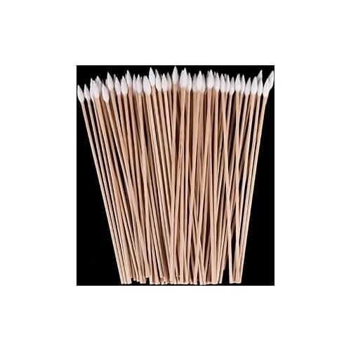 100pcs/lot 6 Inch Gun Cleaning Cotton Swabs Large Tapered Swabs Gun Clean Brush