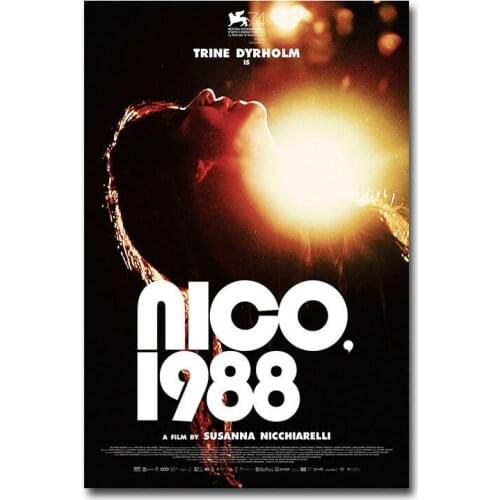 165 Nico 1988 Movie Silk Art Poster Wall Art Home Decoration Gift