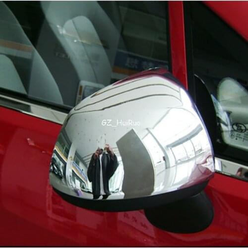 For Chevrolet SAIL 2010 2011 2012 2013 2014 Chrome Side Rearview Mirrors Cover Protector 2pcs