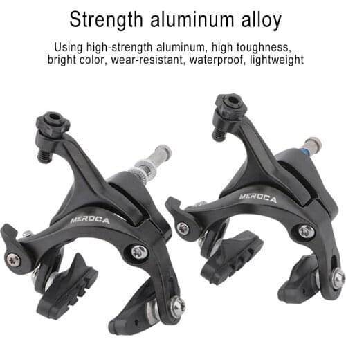 2021 Bicycle Rim Brake Center Mount Front Rear Calipers Bicycle Road Racing Bike Brake Dual Pivot Pull Caliper Folding