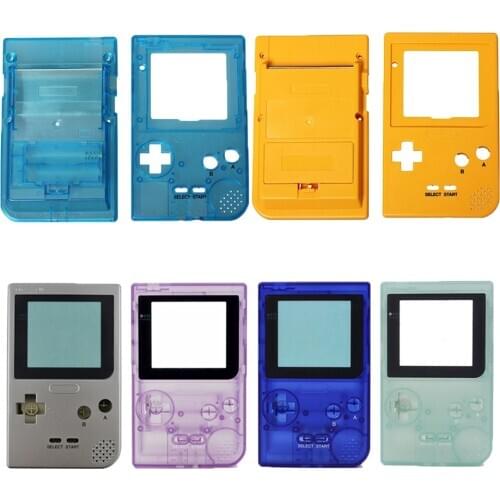 50PCS a lot 5 Color High quality Classic Full Housing Case Cover Shell Replacement for Gameboy Pocket for GBP Game Console