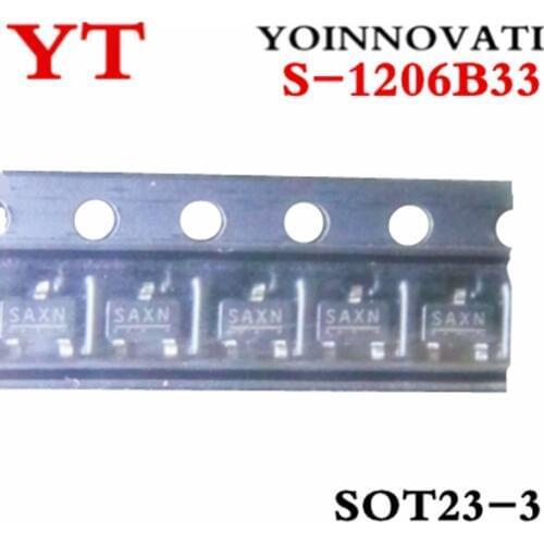 50PCS/lot S-1206B33-M3T1G S-1206B33 SAX REG LINEAR 3.3V 250MA SOT23-3 IC