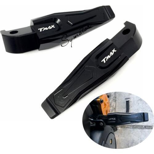Cnc aluminum motorcycle rear passenger Foot Pegs pedals Footrests For Yamaha TMAX 500 TMAX 530 T-MAX500 T-MAX530 T MAX 500 530