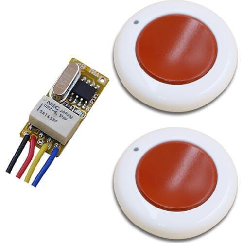 2017 DC3.7V 4.5V 5V 6V 9V 12V Wireless Remote Control Switch Transmitter with Receiver 315/433mhz Remote Control for Smart Home