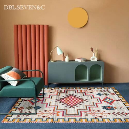 Retro rug carpet for home Bohemia National Retro floor mat bedroom decor Carpets room Mat Rugs carpets for modern living room