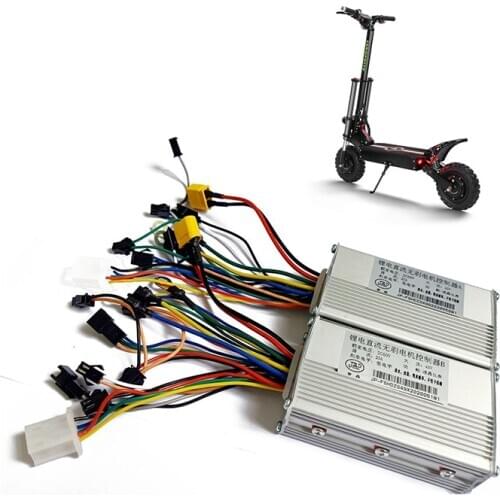 J&P Electric Scooter Intelligent Controller Lithium Battery Dual Mode Brushless Motor Jipin Controller A/B 52V 60V 25A