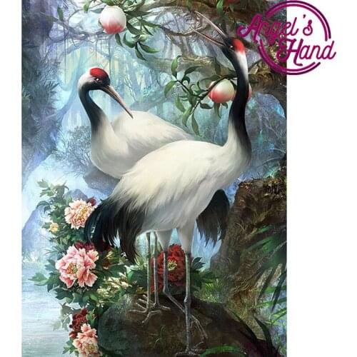 Bird Diamond Painting Animal square Crystal Cross Stitch Picture Diamond Embroidery Landscape Mosaic Flower Home Decoration gift