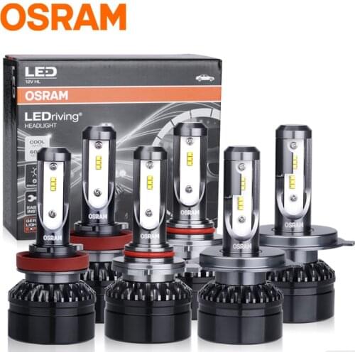 OSRAM HB3 HB4 Bulbs Auto 6000K white H1 H7 H4 lampe led 9005 9006 9012 HIR2 H1 led headlight ampoule fog light lamp car led h11