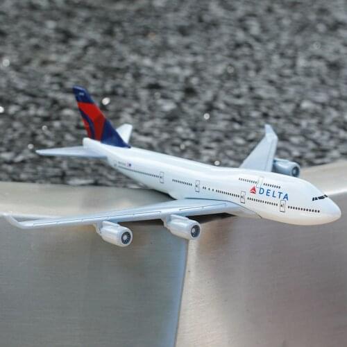 Delta Airline Aircraft Model 6" Metal Airplane Diecast Mini Moto Collection Eduactional Toys for Children