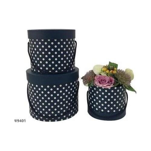 Fancy Printing Customized Size Logo Gift Rigid Cylinder Round Carton Box