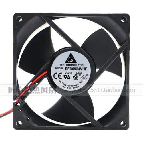 Original new EFB0924VHF 9CM 9232 24V 0.27A two-wire inverter cooling fan