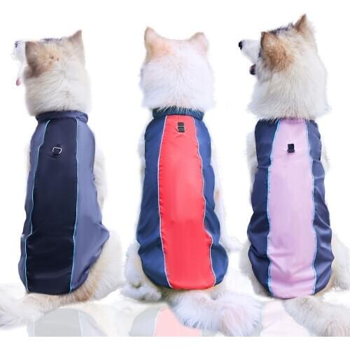 Dog Clothes for Small Medium Large Dogs Winter Warm Waterproof Cotton Dog Coat Jacket Pet Costume Samoyed Bulldog Corgi Apparel
