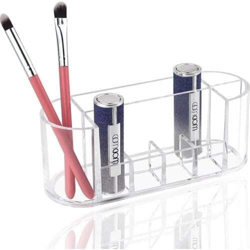 Makeup Organizer Office Organizer Box Cosmetic Plastic Storage Box Desk Bathroom Cosmetic Storage Case