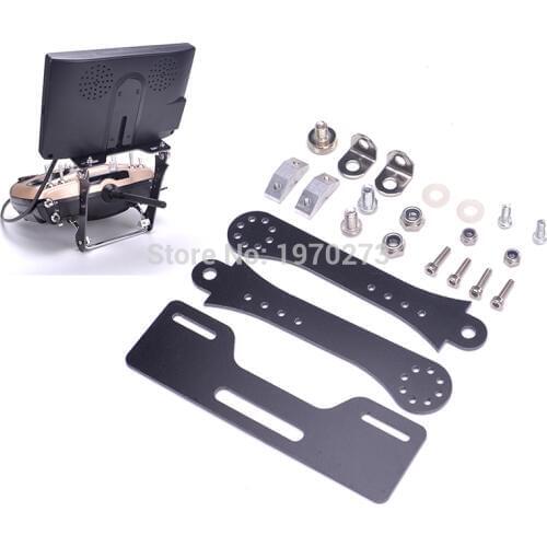 Glass Fiber FPV Monitor Mount Holder / Display Mounting Bracket for 7 8 inch Monitor JR Wfly RC Controller Transmitter