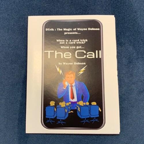 The Call (Gimmicks) by Wayne Dobson Magic Tricks Prop Magia Magician Classic Toys Illusion Mentalism Comedy Performer Beginner