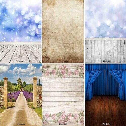 ZHISUXI Vinyl Custom Photography Backdrops Prop Wooden Planks Photography Background #0002