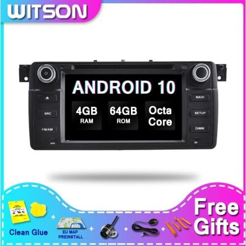 WITSON ANDROID 10.0 Car Gps Navigation For BMW E46 DVD Player Touch Monitor Car Audio System Multimedia 4GRAM 64GBROM