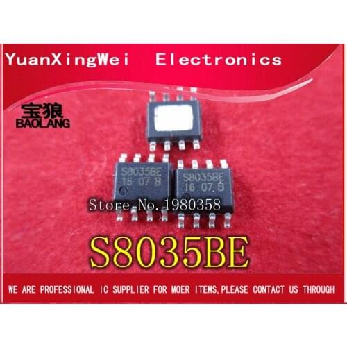 100pcs/lot Free shipping STI8035BE STI8035 IC power S8035BE S8035 SOIC8