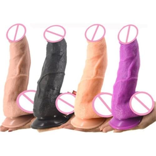 24*5.7cm Realistic huge dildo long penis suction cup big dong dick sex toys for woman flirt erotic sex shop adult anal products