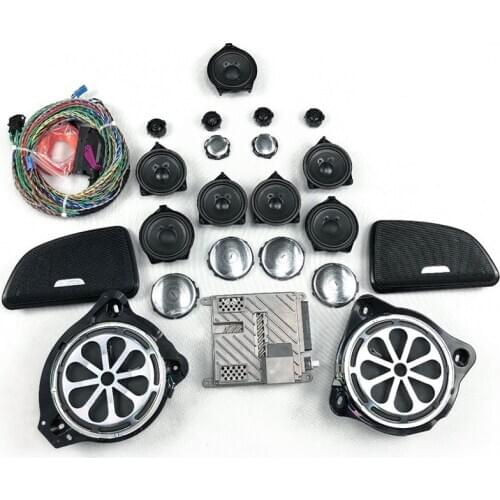 Car subwoofer For Benz C W205 GLC E W213 S W222 series high quality tweeter bass horn audio midrange speaker loudspeaker refit