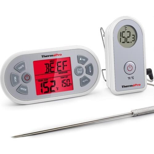 ThermoPro TP21 90M Wireless Kithchen Oven Thermometer Cooking Meat Thermometer For BBQ