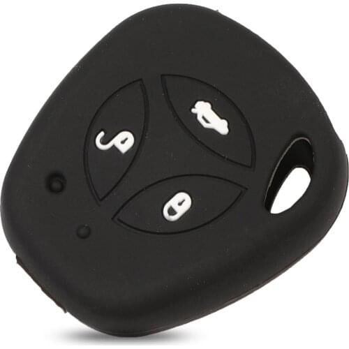 Bilchave 3BT For LADA Priora Sedan Sport Kalina Granta Vesta X-Ray Silicone Rubber Remote Car Key Fob Cover Case Car Styling