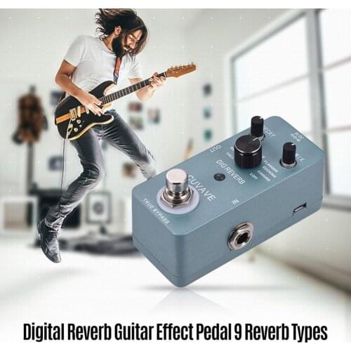 Digital Reverb Guitar Effect Pedal True Bypass Creative Musical Accessories Guitar Noise Pedal Pure Clean Overdrive Effect Pedal