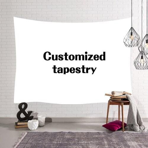 Customized Tapestry Print Your Photo Boho Mandala Tapestries Wall Hanging Tapestry yoga Shawl Mat Blanket Tapestry 150*200cm