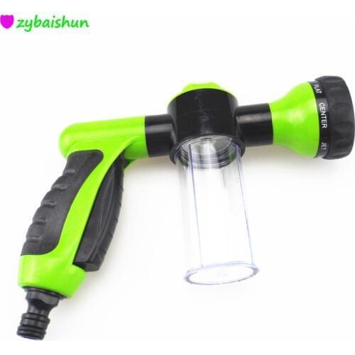 Washing tool car wash soap 8 in 1 water spray gun dispenser garden watering nozzle car wash tool for Nissan Infiniti Audi