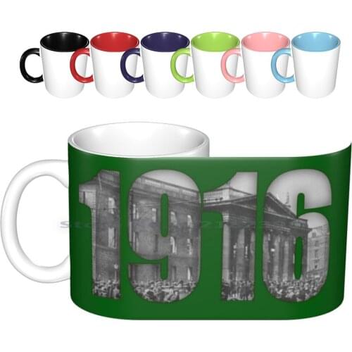 Ireland 1916 Gpo Dublin Post Office Ceramic Mugs Coffee Cups Milk Tea Mug Easter Rising Dublin Easter Gpo Post Office Ireland