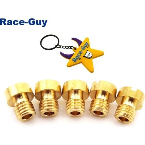 Carburetor Main Jest #105 #110 #115 #120 #125 Large Round For N100/604 Mikuni Pit Bike Motorcycle ATV Quad 4 Wheeler 50 70 90cc